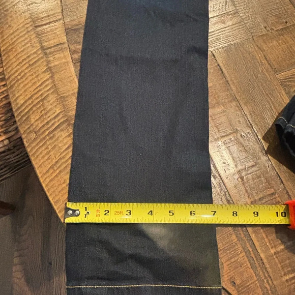 Citizens of Humanity Ava Low Rise Straight Leg Jeans Dark blue Wash Size 29 - Picture 9 of 15